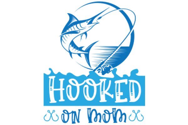 Hooked on Mom: A Graphic Design for a Fishing-Themed Gift