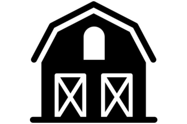 Simplistic Icon of a Barn