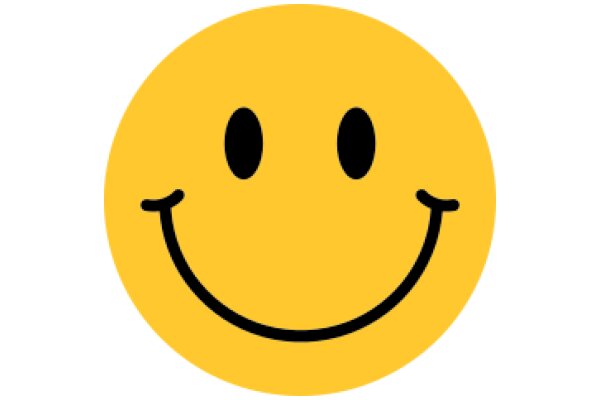 Emotional Icon: A Smiling Yellow Circle