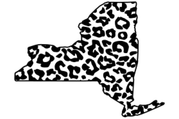 Stylized New York State Outline