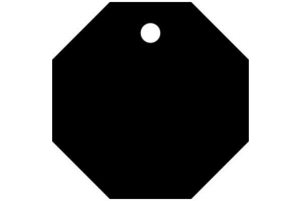 A Solid Black Circle