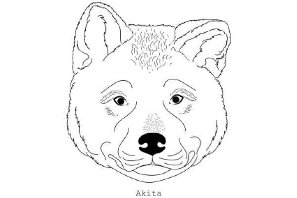 Akita: The Illustrated Portrait of a Canine Companion