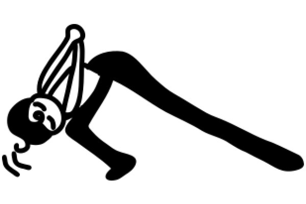 A Cartoon Character in a Stylized Posture