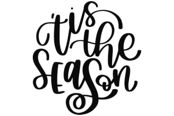 Embracing the Season: A Graphic Design Showcasing the Art of Typography