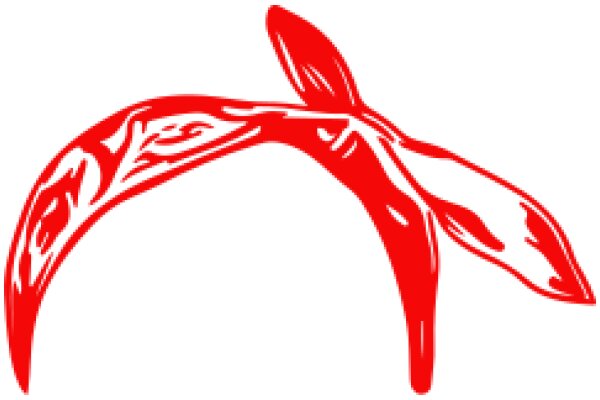 Stylized Red Fish Design