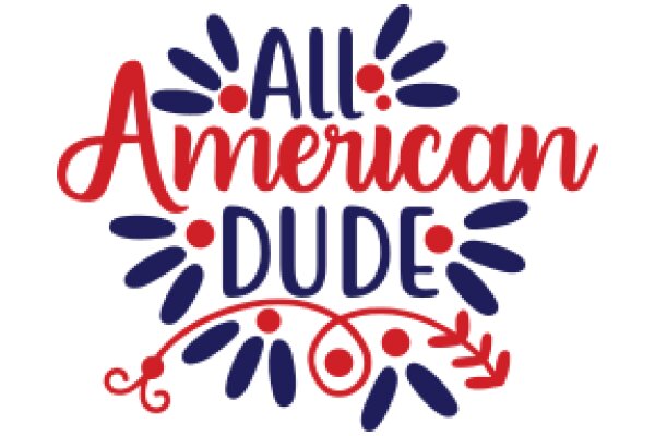 All American Dude: A Graphic Design Showcase