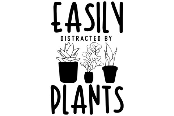 Easily Distracted by Plants: A Graphic Design