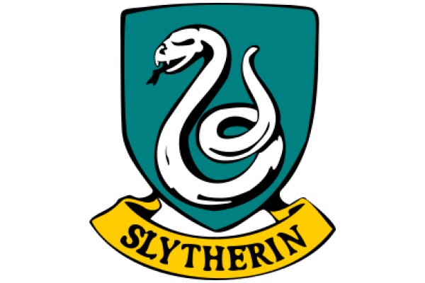 Stylized Logo for the House of Slytherin