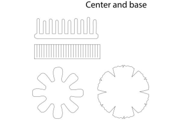 Center and Base: A Visual Guide to Geometric Shapes