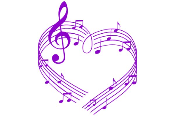 Musical Harmony: A Purple Heart of Music