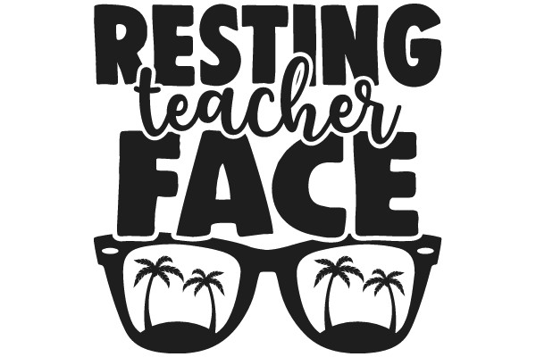 Resting Teacher Face: A Graphic Design