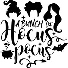 A Bunch of Hocus Pocus: A Collection of Magical Creatures and Spells