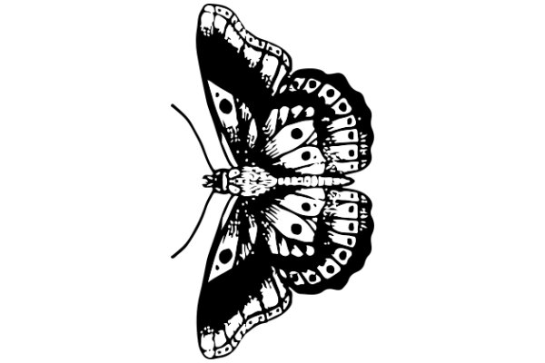 Stylized Butterfly Artwork