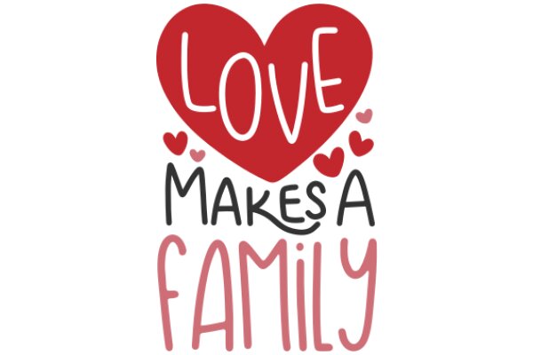 Love Makes a Family: A Graphic Design