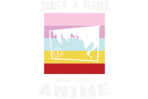 Just a Girl: Anime-Inspired Poster