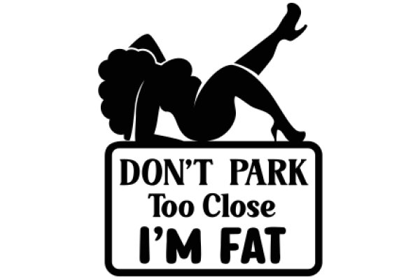 A Humorous Sign: 'Don't Park Too Close, I'm Fat'