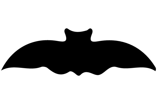 Silhouette of a Bat: A Symbol of Night and Flight