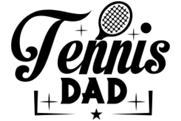 Tennis Dad: A Graphic Design of a Father's Passion for Tennis