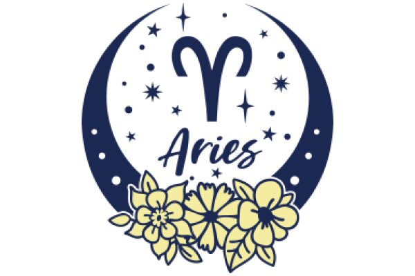 Aries Astrology Logo: A Symbolic Representation of the Zodiac Sign Aries