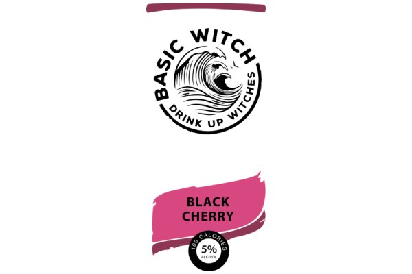 Basic Witch Drink Up: Black Cherry Alcoholic Beverage