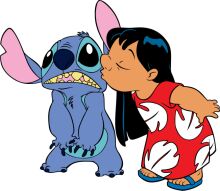 A Heartwarming Hug Between Lilo and Stitch