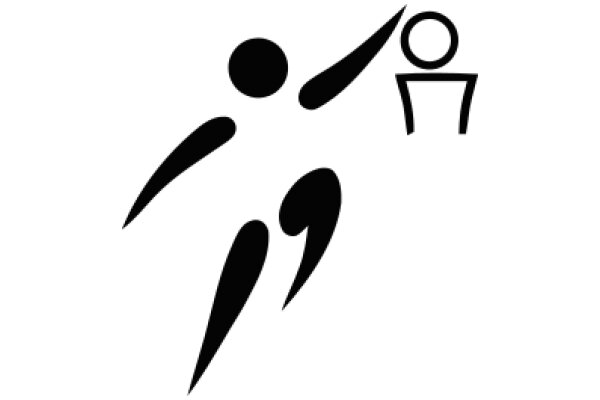 A Icon of a Person Throwing a Ball