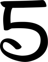 Simplicity in Design: The Number Five