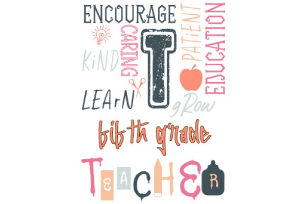 A Colorful Collage of Encouragement, Learning, and Teaching