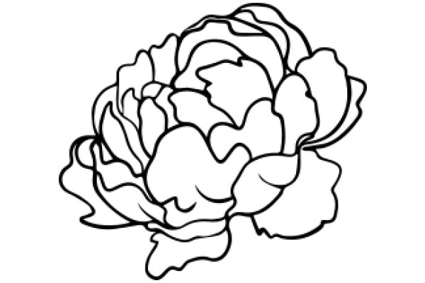 Stylized Artwork of a Flower