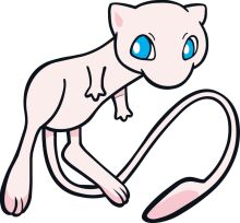 A Whimsical Illustration of a Pink Cat with Blue Eyes