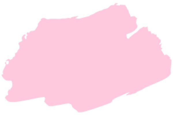 Pink Silhouette of a State or Country