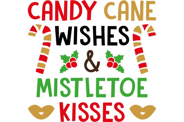 Candy Cane Wishes & Mistletoe Kisses: A Festive Holiday Greeting