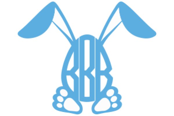 Stylized Blue Bunny Logo