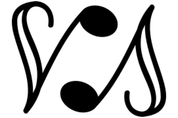 Stylized Musical Notes Logo