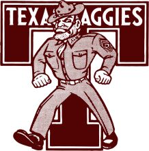 Texas Aggies: A Classic Representation of the Iconic Mascot