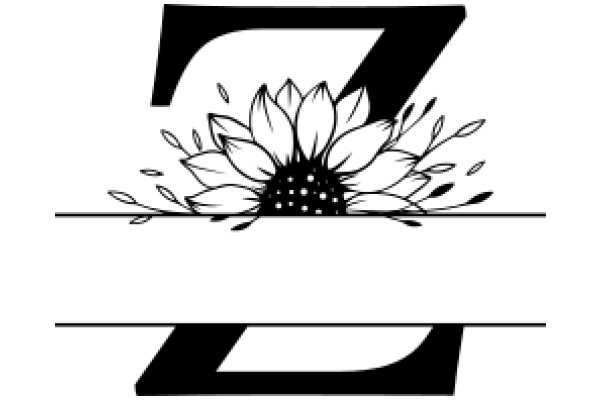 Zen Garden: AFlower and the Letter 'Z'