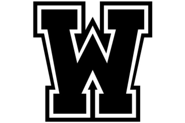 Stylized Letter 'W' in