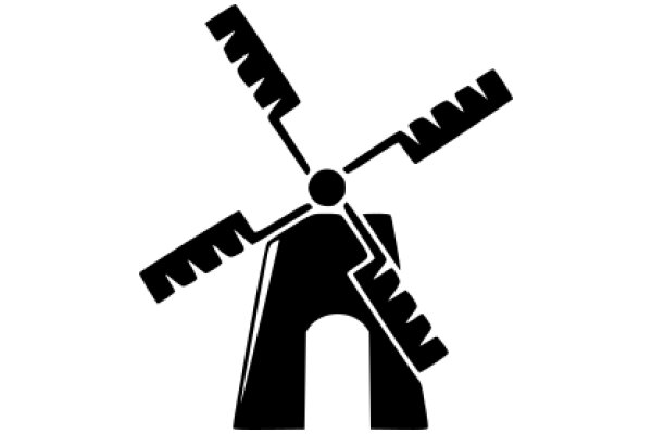 Stylized Windmill Icon