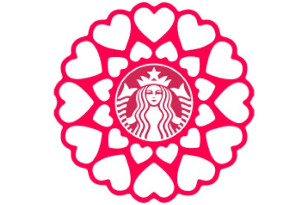 Starbucks Logo with Heart Design