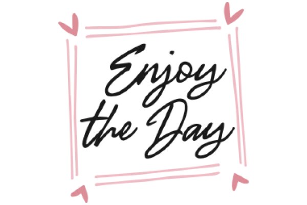 Enjoy the Day: A Heartfelt Message