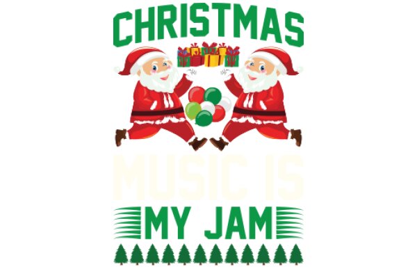 Celebrating the Festive Spirit: A Christmas-Themed Poster for a Music Jam