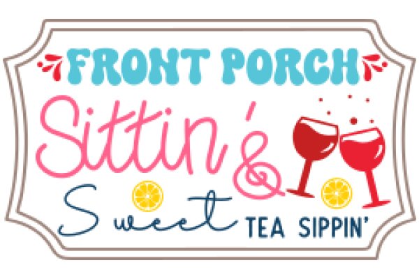 Front Porch Sitting & Sweet Tea Sippin' Sign