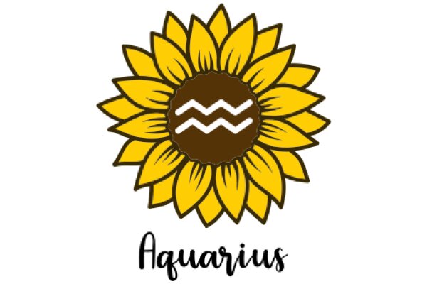 Aquarius Sunflower Logo