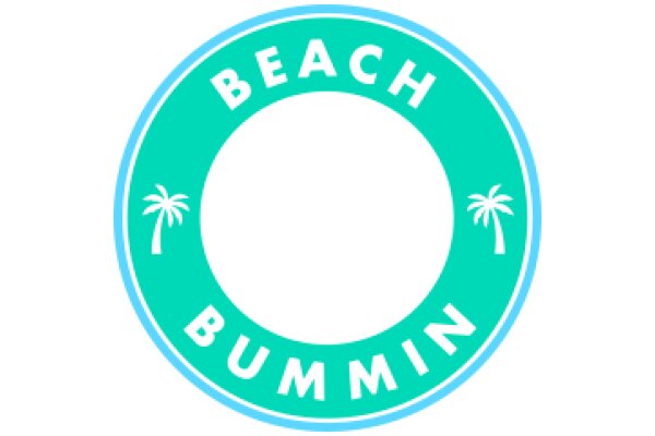 Vibrant Beach Bum Logo