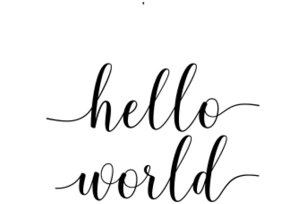 Welcome to a World of Hello and World