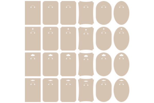 A Collection of Empty Packages with Smiley Faces