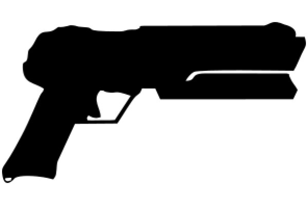 Silhouette of a Gun: A Symbol of Power and Protection