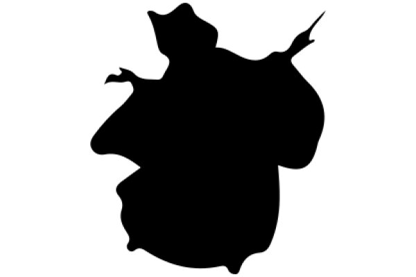 Silhouette of a Figure with Extended Arms