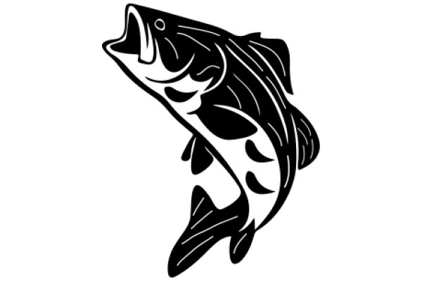 Stylized Illustration of a Fish