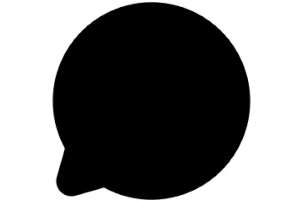 A Solid Black Circle